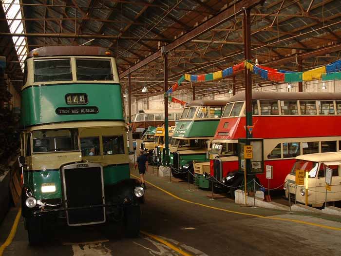 Sydney doubledeckers in Tempe Museum